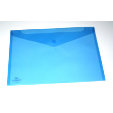 Colored Clear PP File Bag (NO. PPB-019)